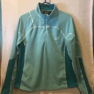 Mountain Hardwear Fleece Top, Teal, Women’s XL